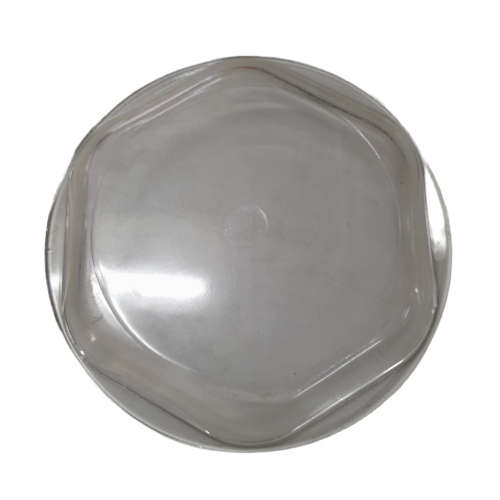 Vintage Pyrex Clear Glass Hexagonal Pie Plate #1203