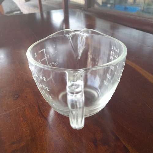 Vintage USA Glasbake 21 Glass Measuring Jug
