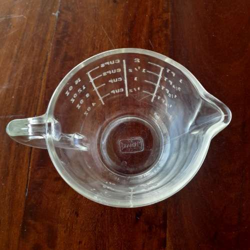 Vintage USA Glasbake 21 Glass Measuring Jug