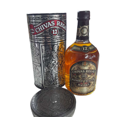 Chivas Regal 12 Year Old 750ml In Tin, Sealed