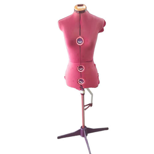 Vintage Adjustable Dress Form Tailors Doll