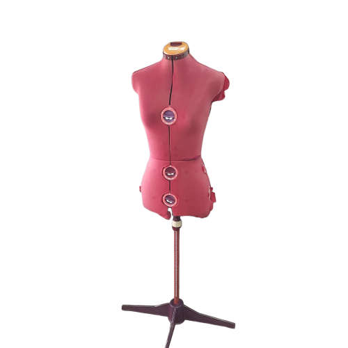 Vintage Adjustable Dress Form Tailors Doll