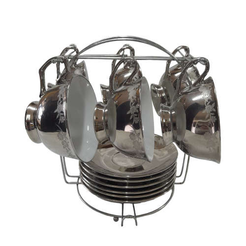 Tea Set On Stand