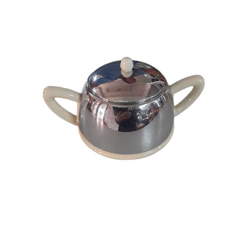 Vintage Everhot Insulated Coffee Pot with Creamer and Sugar Bowl