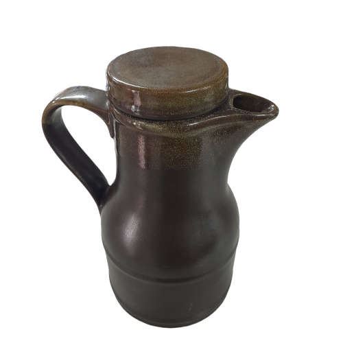 Vintage Kiln Craft Brown Coffee Pot