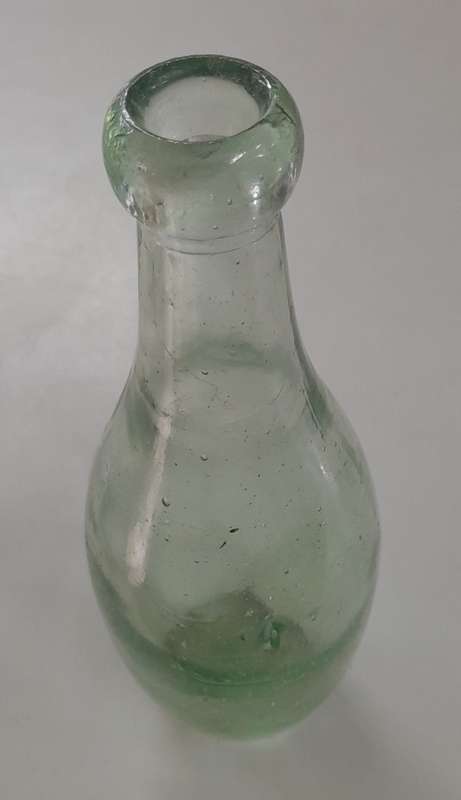 Antique Glass Mineral Water Bottle