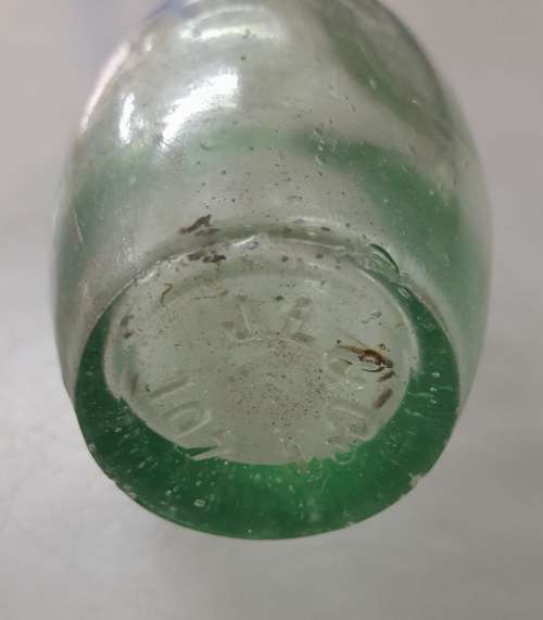 Antique Glass Mineral Water Bottle