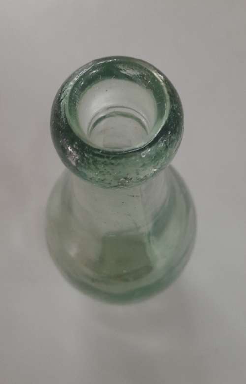Antique Glass Mineral Water Bottle