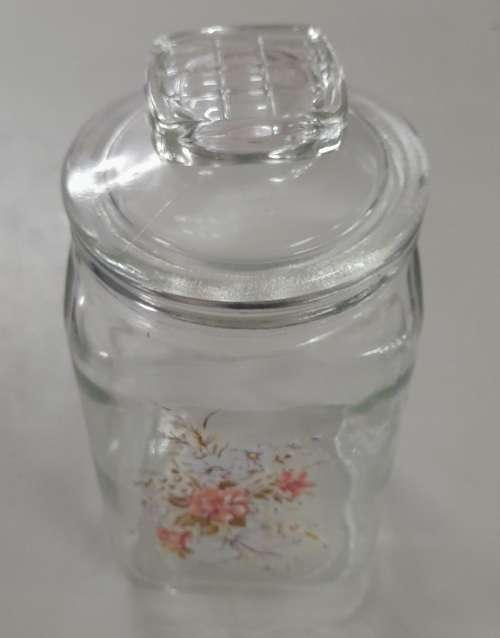 Vintage Glass Candy Jar
