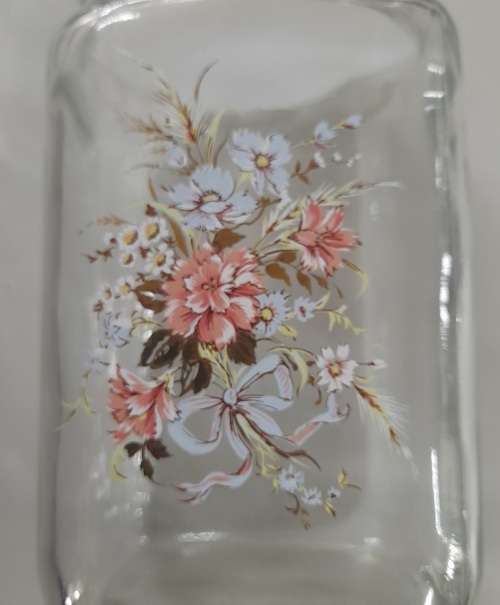 Vintage Glass Candy Jar