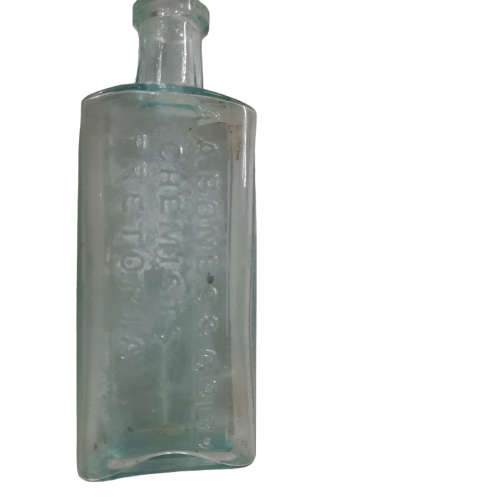 Vintage Small AA Bones Chemists Medicine Bottle