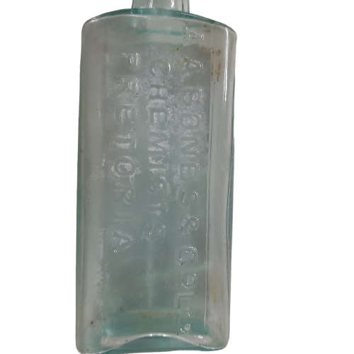 Vintage Small AA Bones Chemists Medicine Bottle