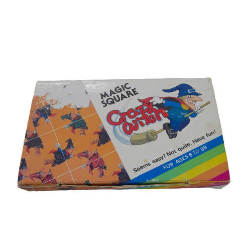 Vintage Magic Square - Crazy Witch