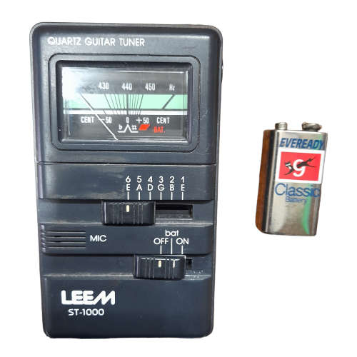 Vintage LEEM ST-1000 Quartz Guitar Tuner