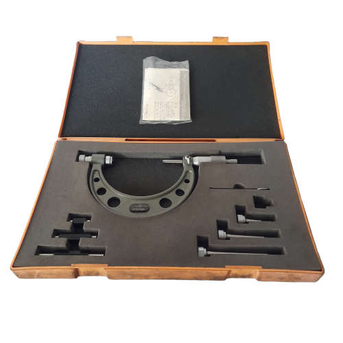 Mitutuyo Micrometer 0-100mm 0,01mm Set