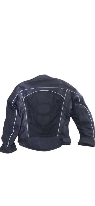 Chaina Black Motorcycle Jacket - Size 42