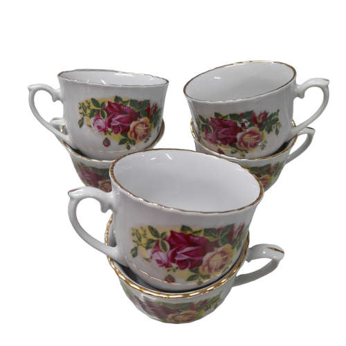Royal China English Rose Tea Set (21 Piece out of 23 Piece)
