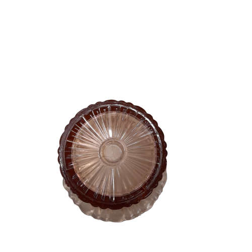 Pink Glass Flower Vase