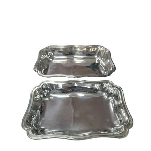 Antique Silver Plated  HB and H Entree Dish, Lidded  With Twin Handles