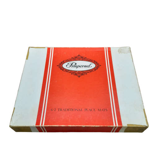 Vintage Pimpernel 6 + 2 Traditional Place Mats - English Cottages