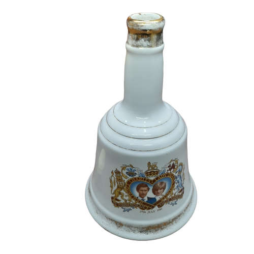 Charles & Diana Bells Whisky Wade Decanter (empty)