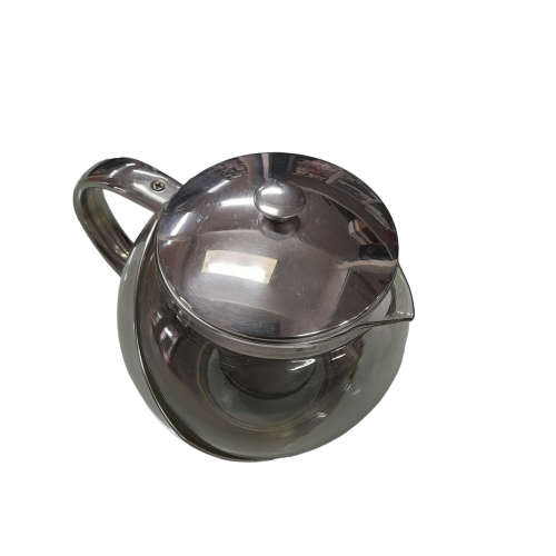 Stainless Steel Glass Teapot