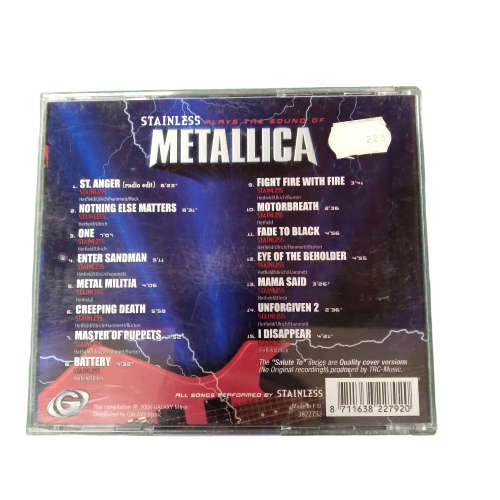 Stainless Plays The Sound Of Metallica CD