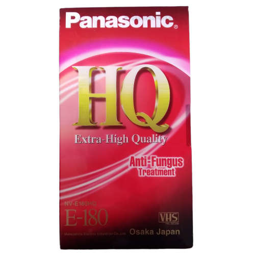 Panasonic HQ Anti-Fungus Treatment VHS Tape