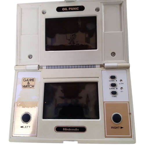 Nintendo Game and Watch Oil Panic - comes on but needs repairs