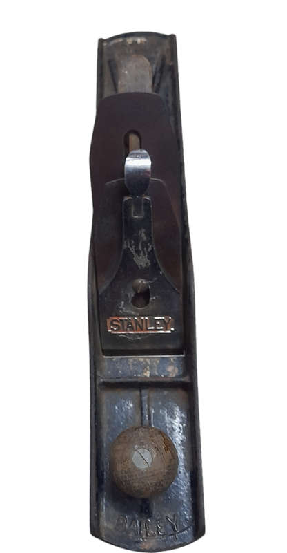 Vintage Stanley Bailey No 6 Hand Plane Smooth Bottom 18` England Wood Working