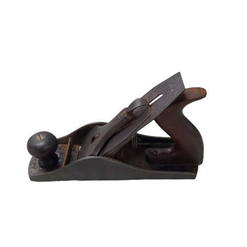 Vintage Bailey No 4 Wood Hand Plane Smooth Bottom