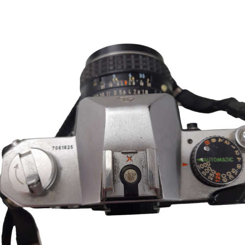 Pentax K2 Camera With A 55mm Lens
