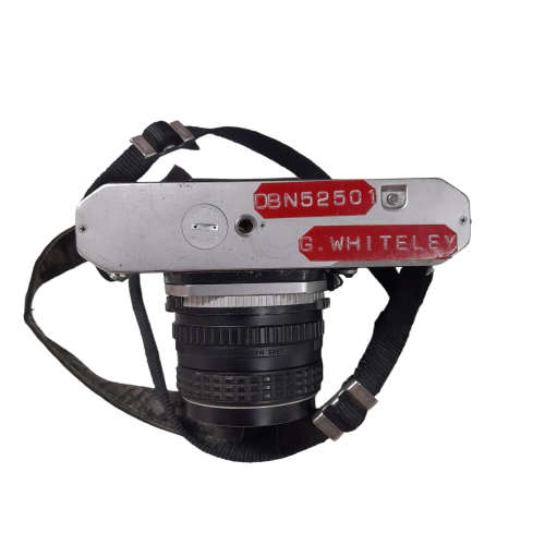 Pentax K2 Camera With A 55mm Lens
