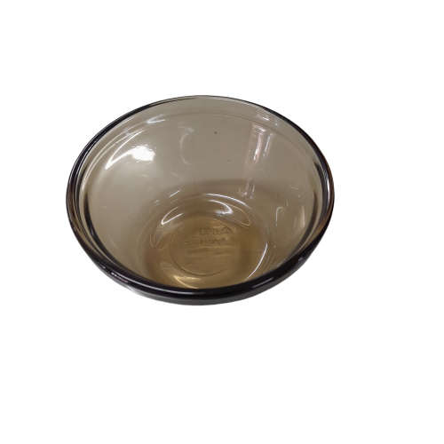 Set Of 8 Amber Brown Glass  Corning Ware Custard Cups Or Bowls Model 1034 6oz