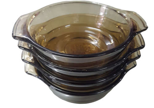 Vintage Brown Casserole 12 oz 335ml USA 1072 Dish