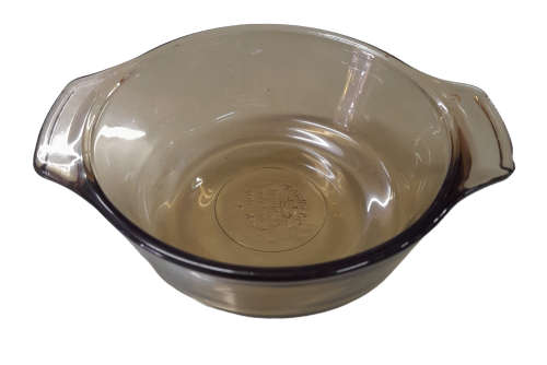 Vintage Brown Casserole 12 oz 335ml USA 1072 Dish