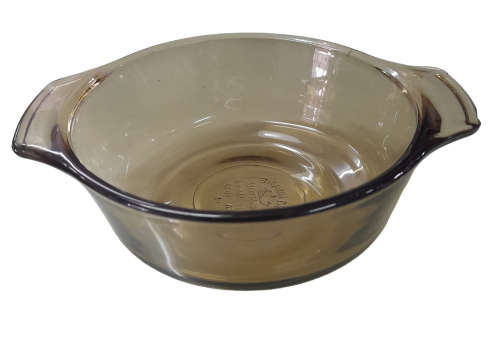 Vintage Brown Casserole 12 oz 335ml USA 1072 Dish