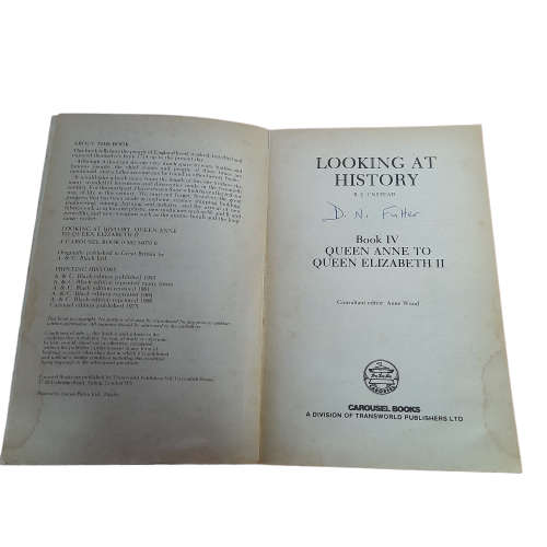 Looking At History- Queen Ann To Queen Elizabeth II book