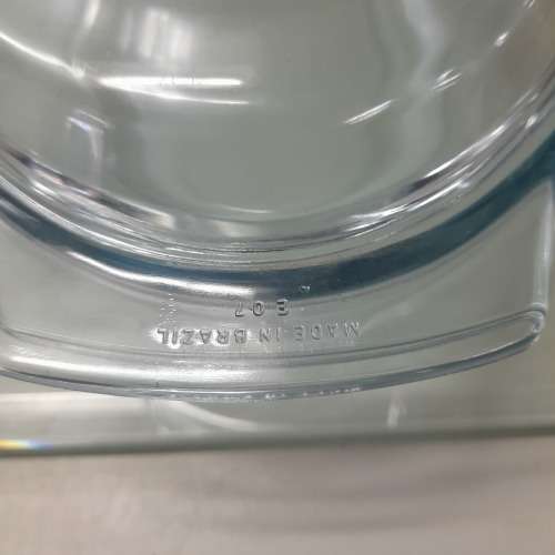 Large Marinex Glass Oval Baking Dish