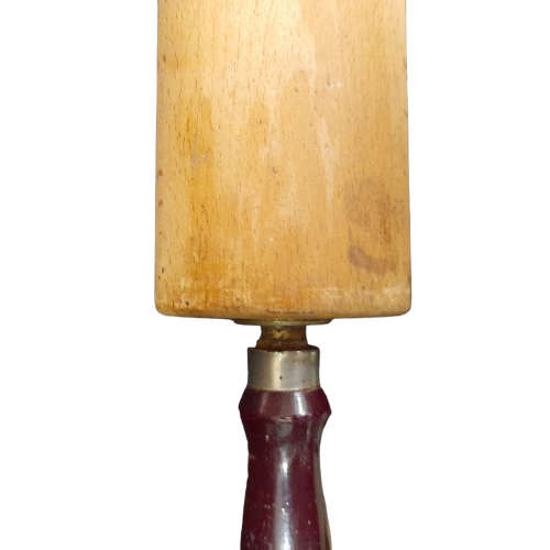 Vintage Old Heavy Rolling Pin Dough Roll Wood Shabby Cookies XL Roll Baking