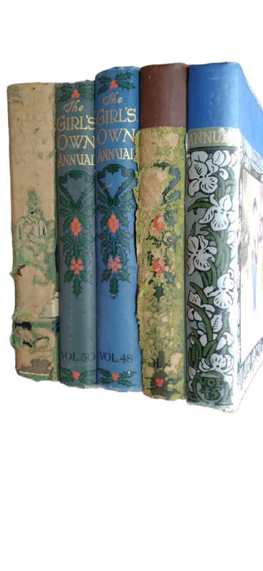Vintage The Girls Own Annual Books x 5