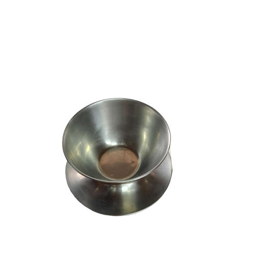 Vintage Stainless Steel Rostfrei Gravy Deep Bowl With Dish
