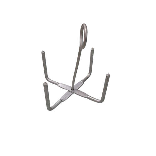 Vintage Aluminum Four Baked Potato Spiked Oven Rack