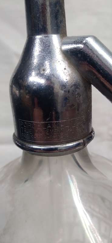 RARE!!! Thomas Crerar Maritzburg Syphon Bottle