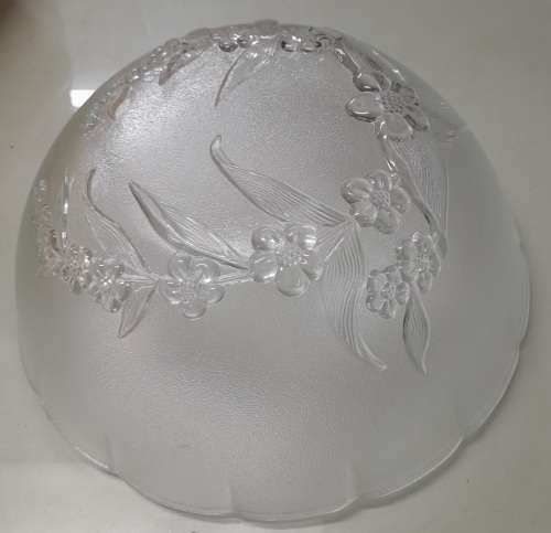 Frosted Flowers Pattern Dessert Bowl