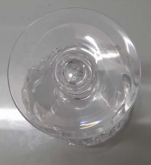 Royal Doulton Crystal `Georgian` Pair Of Wine Glasses
