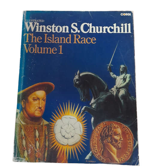 Winston S. Churchill - The Island Race Volume 1 & 2 Books
