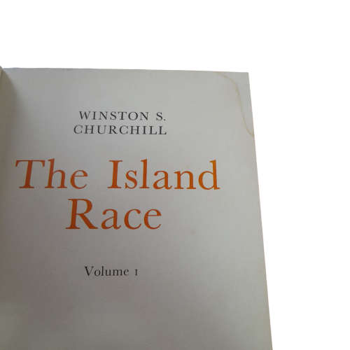 Winston S. Churchill - The Island Race Volume 1 & 2 Books