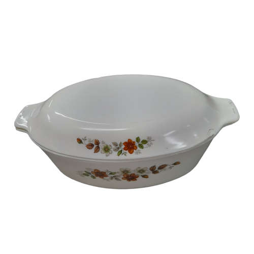 A Lovely Large Iidded Vintage Sovirel France Oven Dish