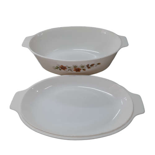 A Lovely Large Iidded Vintage Sovirel France Oven Dish